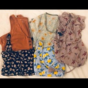 American Eagle tops bundle
